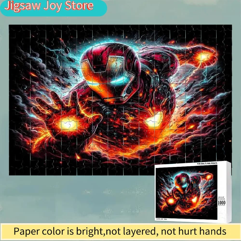 Puzzle in ferro da appendere alla parete per decorazione, con 1000 puzzle di grandi dimensioni e sfide intellettuali, che lo rendono un