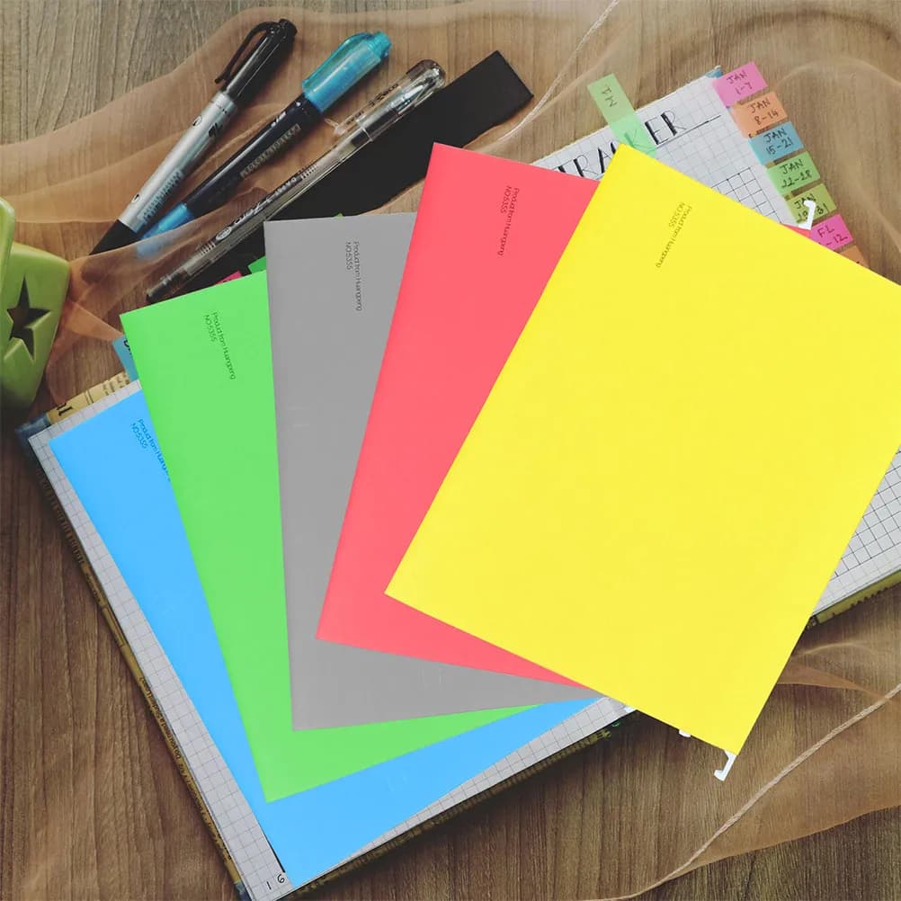5 pezzi di cartelle portadocumenti da appendere in metallo, porta ricevute portatili, organizer per forniture da ufficio, telaio per cartelle, porta documenti