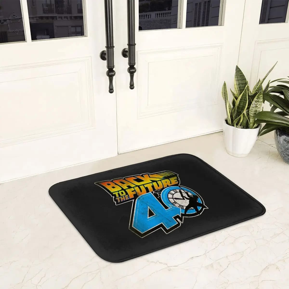 Back to the future Anti-slip Zerbino Durable Mat Kitchen entrance carpet Living room Carpet