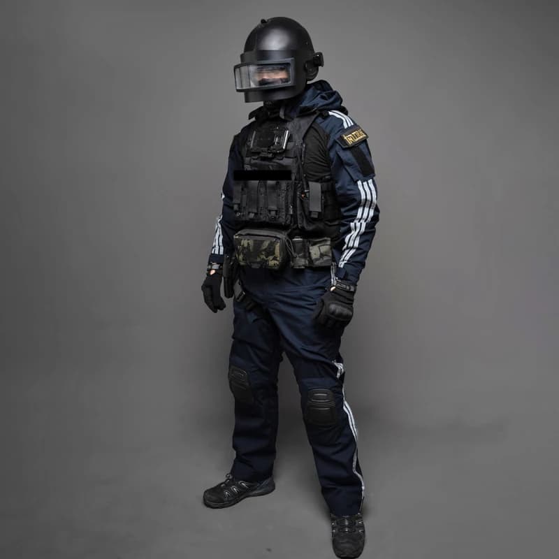 BACRAFT TRN Tactical Navy Combat Uniform Set Outdoor Gopnik Frog Suit with Outdoor Airsoft Shooting Clothes