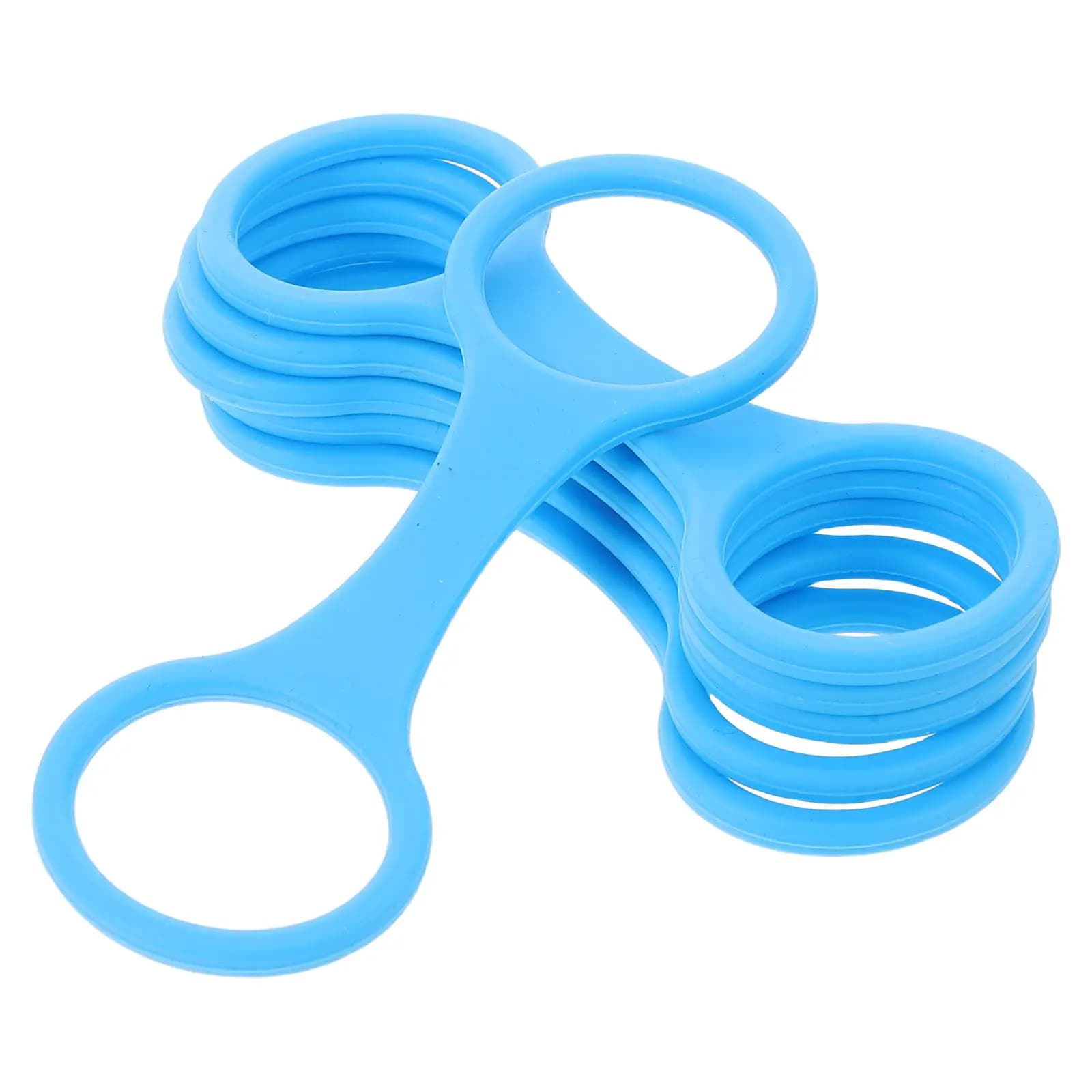 6 Pezzi Clip di Fissaggio in Silicone per Maschera da Snorkeling, Supporto a Sgancio Rapido per Tubo Snorkel, Accessorio per Attrezzatura Subacquea