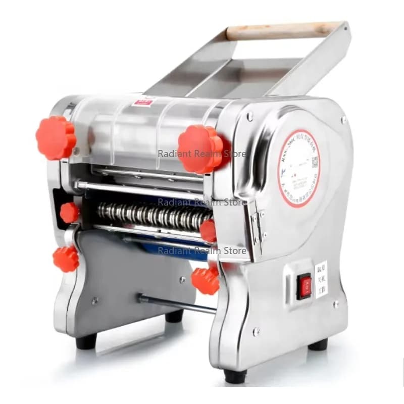 Piccola macchina per pasta elettrica per uso domestico in acciaio inossidabile