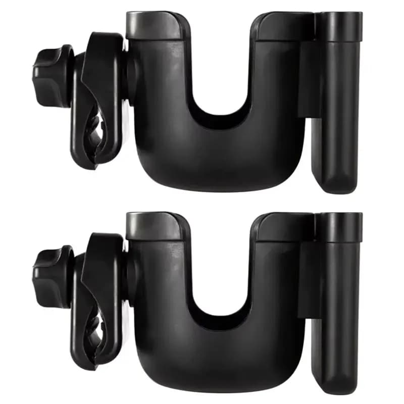 【SOLO TODAY!】 Portabottiglie per passeggino per bambini Portabicchieri per carrozzina Design antiscivolo Accessori per carrozzina Porta telefono