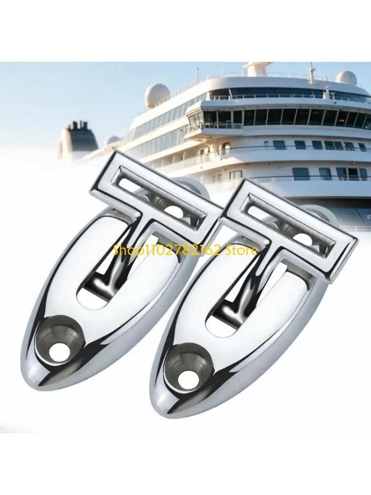 547B Marine Rope Tie-Down Base Top Tie Base for Boat Top Hardware in Stainless Steel
