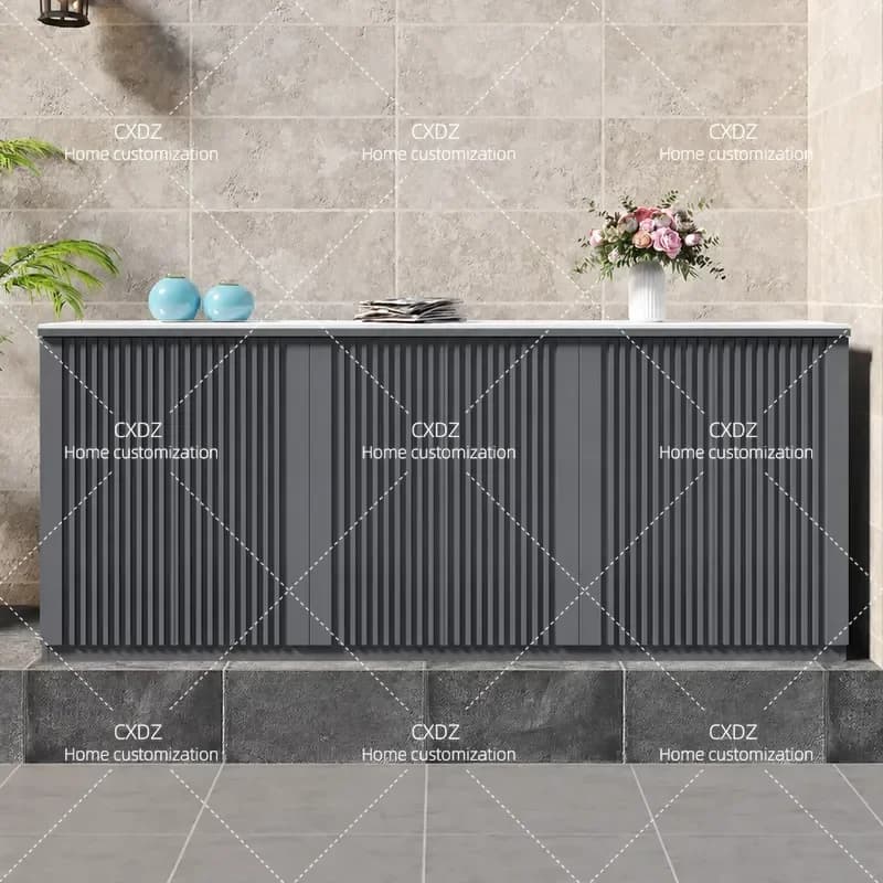 Waterproof Sunscreen All Aluminum Alloy Storage Locker Large Capacity Tool Cabinet for Balcony Garden Courtyard New Metal