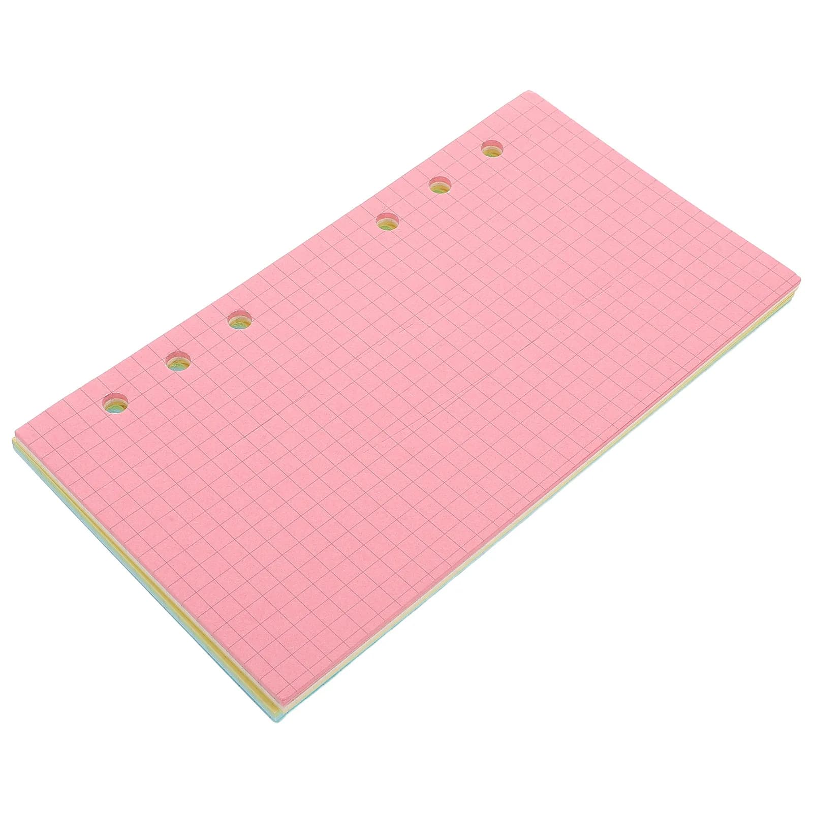 250 Pezzi di Fogli di Ricambio per Planner, Carta Colorata a Sei Fori, Accessori per Quaderni e Agende, Formato A6, Articoli per Ufficio
