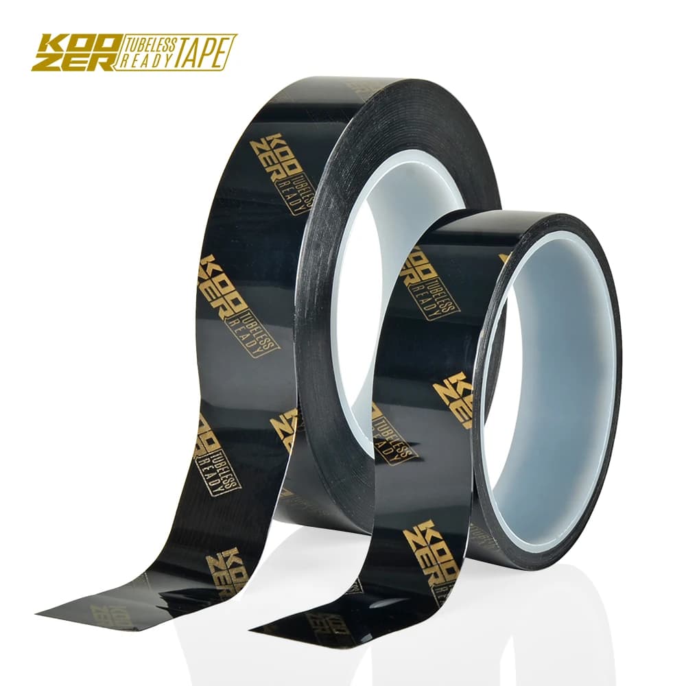 Koozer TP20 Nastro Tubeless per bicicletta Strada MTB E-Bike Rim Pad Parti della ruota Striscia resistente all'usura PET PVC 20/23/25/27/29/34/40mm 10/50m