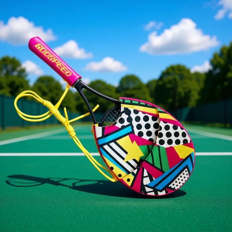 Borsa portatile per racchette da tennis Borsa per racchette resistente agli strappi Borse per racchette resistenti, colorate e traspiranti Accessori sportivi professionali