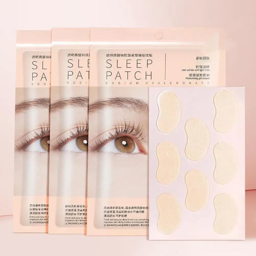 Sleep Patch Sodium Acid Anti Wrinkle Sleep Pattern Patch Fine Line Wrinkle Eye Bag Anti Wrinkle Patch 1/2/3bag