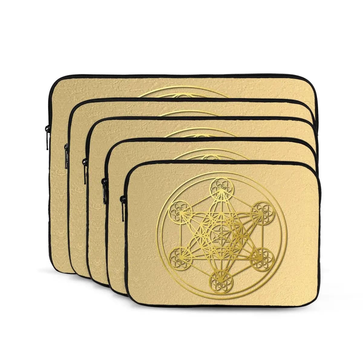 Metatron Cube Sacro Mandala Guarigione Amuleto Notebook Borsa per laptop Custodia per notebook Borsa per tablet Custodia antiurto