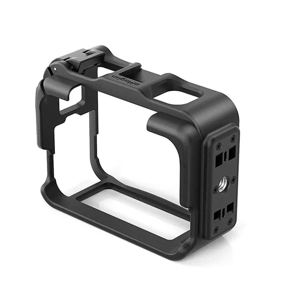 Gabbia ABS per Insta 360 Ace Pro Custodia per telaio Tappo per obiettivo per Insta360 Ace Shoot Guscio protettivo Accessori di protezione della fotocamera