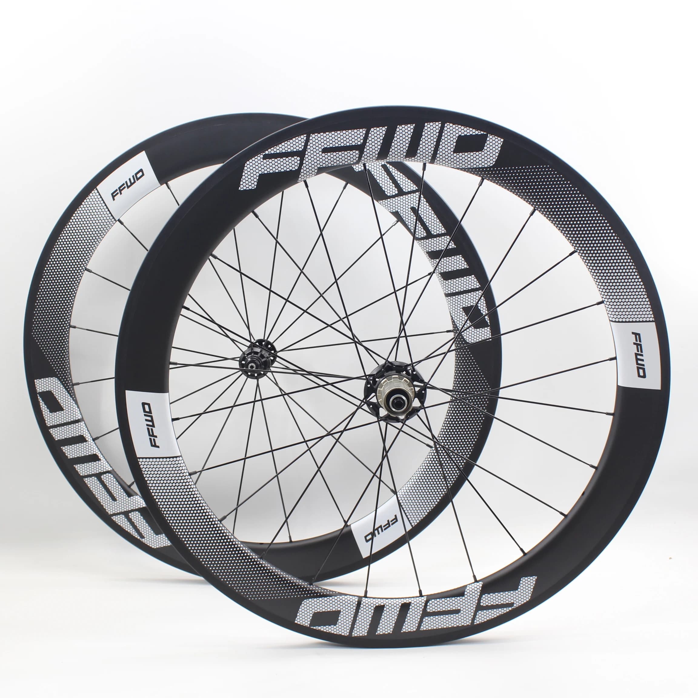 Newest 700C Road Bike matt UD Full Carbon Fibre Bicycle Wheelset carbon tubular clincher tubeless rim brake wheels 38/50/60/88mm