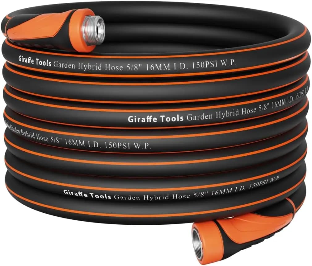 Garden Tube 5/8''', Flexible and Light, 30 Meters with Swivel Grip, 600 PSI resistant