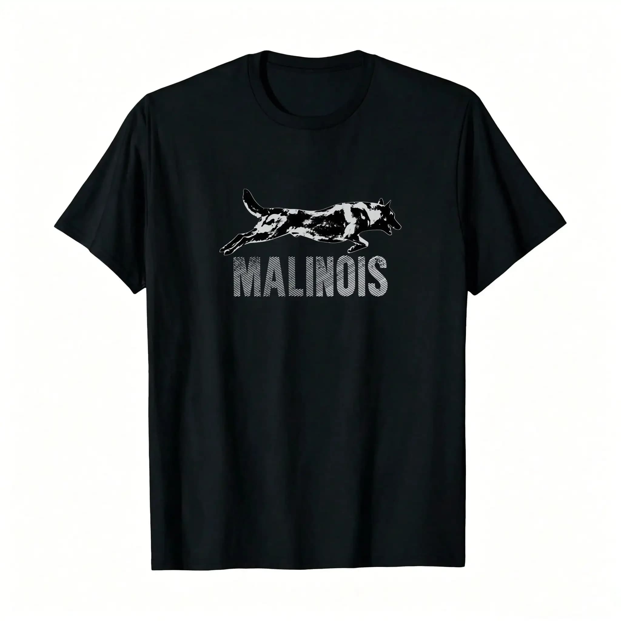 Malinois Belgian Shepherd Dog Print Pullover Outdoor S, Pullovers, And Sweatshirts,Graphic Sudaderas Para Hombre Long Sleeve _,Breathable And Comfortable Short-Sleeved Round-Neck Top, Suitable For All Seasons, Everyday Wear For Women