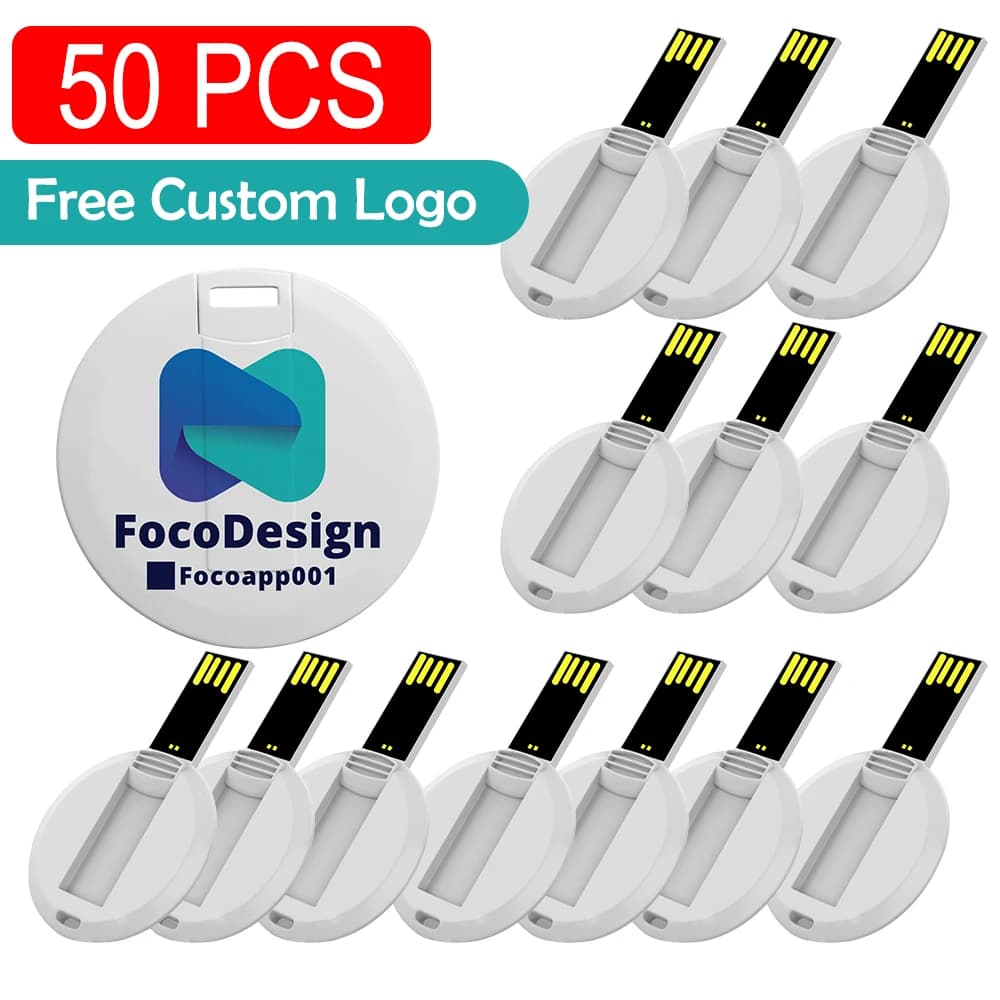 50 pz/lotto Chiavetta USB a forma di carta di credito con stampa a colori, 4GB 8GB, personalizzabile con logo, per biglietti da visita e regali aziendali