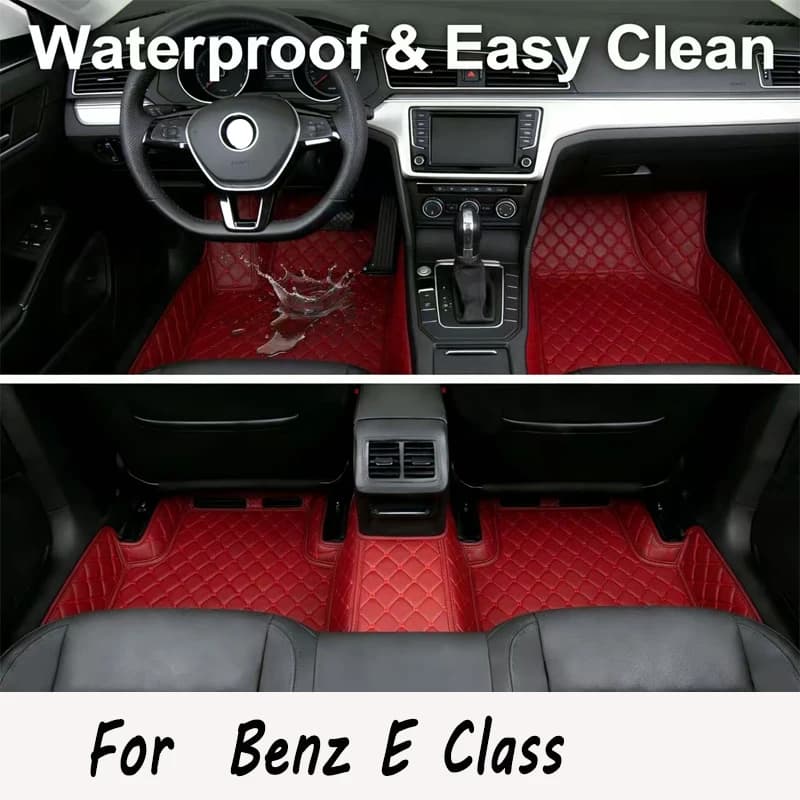 Tappetini Auto Personalizzati per Mercedes Benz Classe E W214 Anno 2024 2025 Accessori Interni