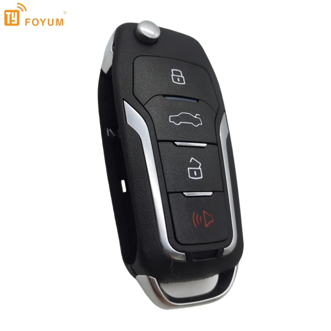 Telecomando clonazione 433 Mhz per apprendimento chiave auto Codice fisso Trasmettitore di controllo wireless faccia a faccia Duplicatore portatile