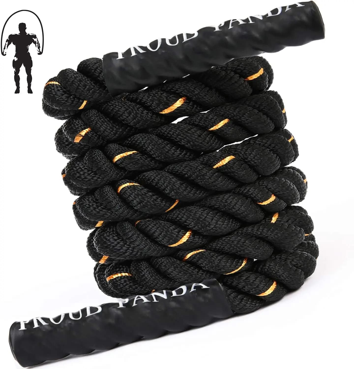 Corde per Saltare con Pesi 2LB/3LB/5LB per Fitness, Allenamento della Forza e Sviluppo Muscolare