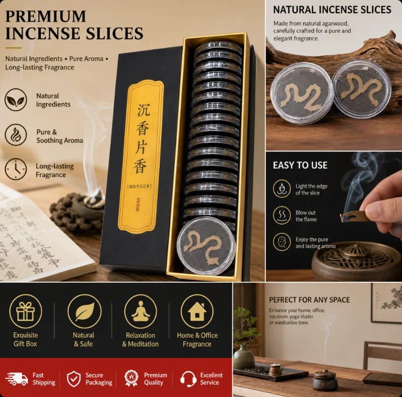 Aromatherapy, furniture fragrance, incense sticks