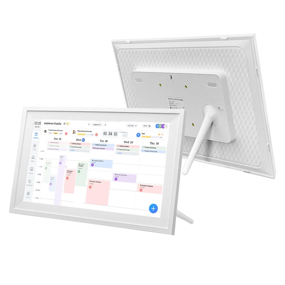 Digital calendar 15.6-inch wall planner intelligent touch screen interactive home schedule display wall mounted and desktop