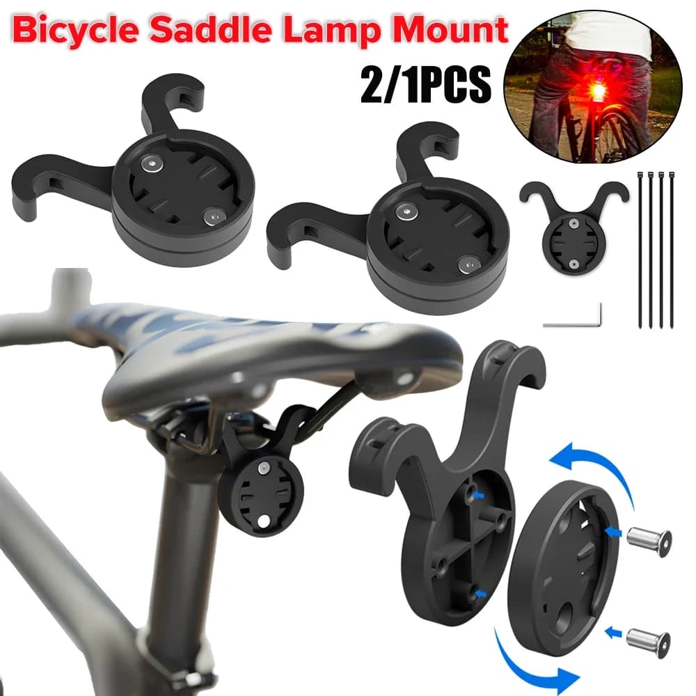 Support for bicycle saddle lamp for Garmin Radar RT510 RTL515 RVR315 L308 L508 TL30 Bicycle seat bracket Rear tailrest Support for seatpost