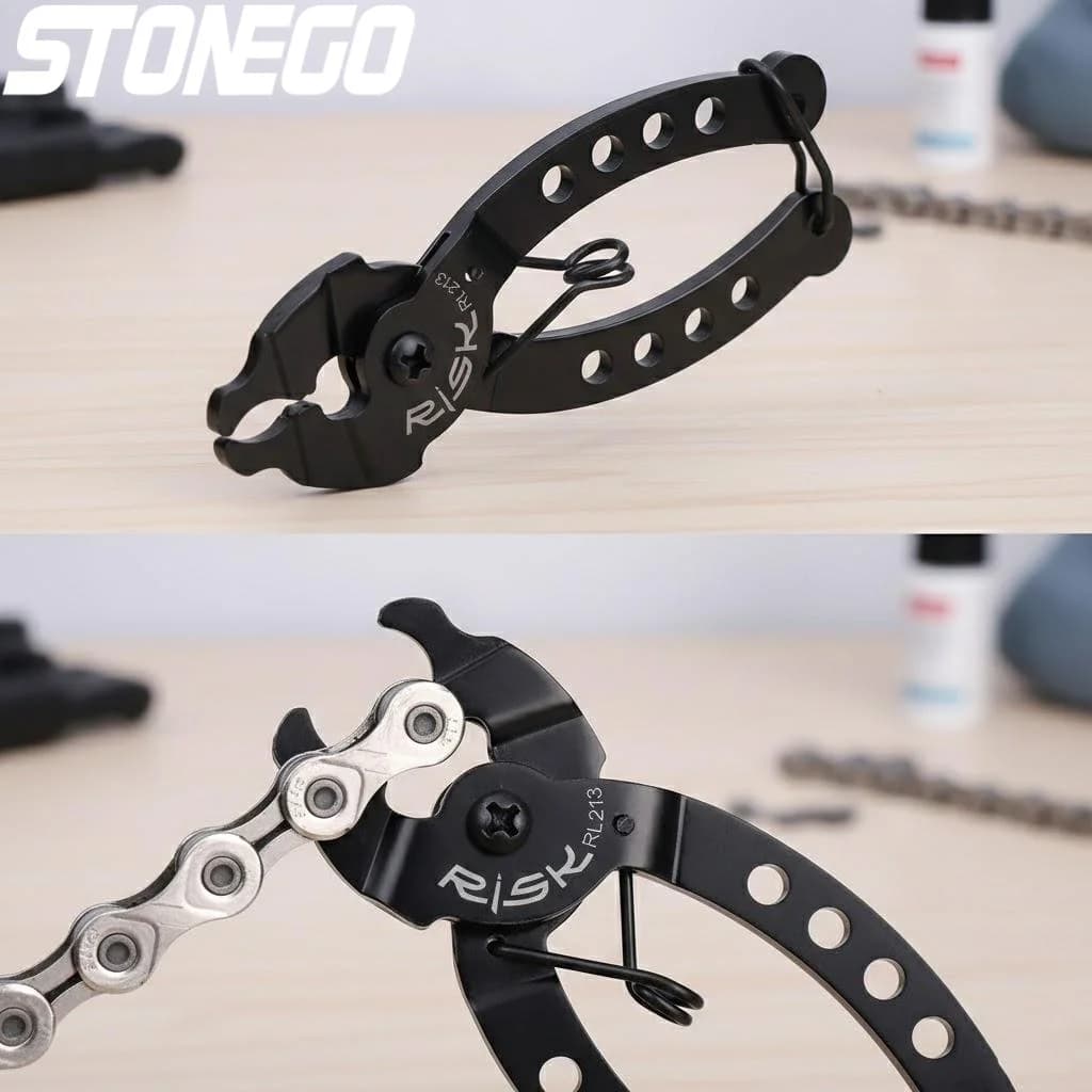 Mini Attrezzo per Catena Bici, Pinza per Catena Bicicletta, Strumento di Riparazione per Mountain Bike, Morsetto per Installazione di Maglie Rapide, Utensili Manuali per Ciclismo