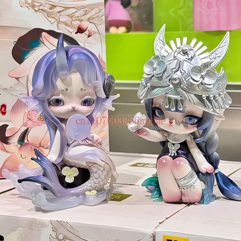 Ninimo Blind Box Seasonal Whisperin The Clouds Series Mystery Box Trendy Toy Anime Figure Doll Desktop Ornament Birthday Gifts