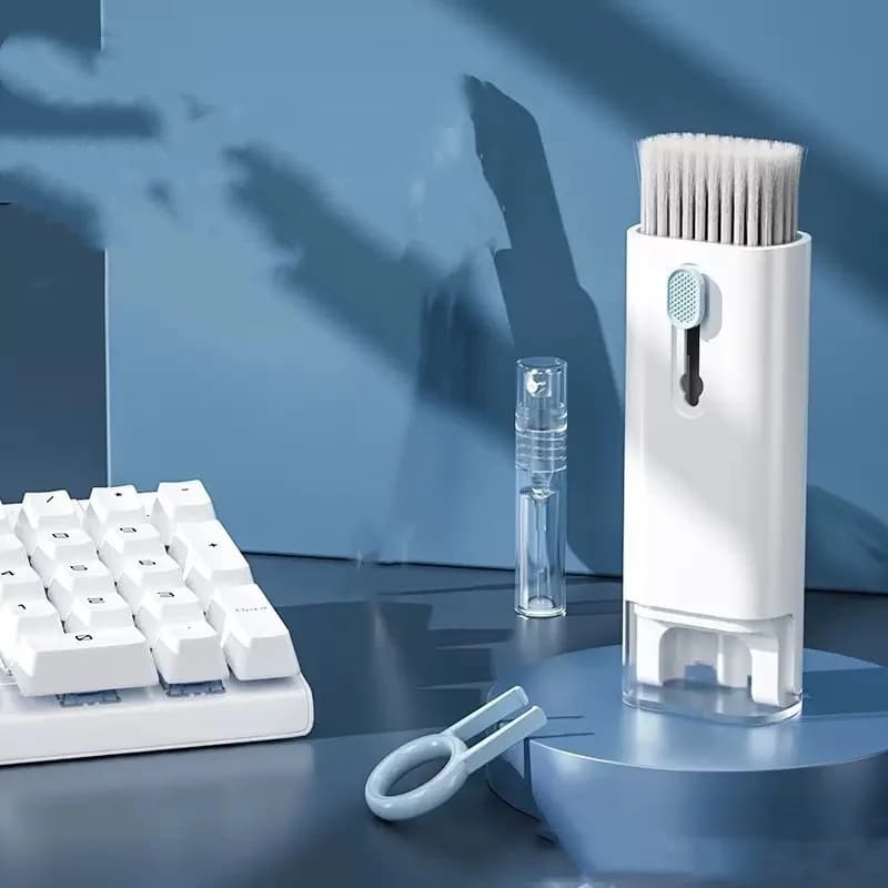 Cleaning kit 7 in 1, computer keyboard cleaning brush, earphone cleaning pen for AirPods, iPhone cleaning tools, key extractors set.