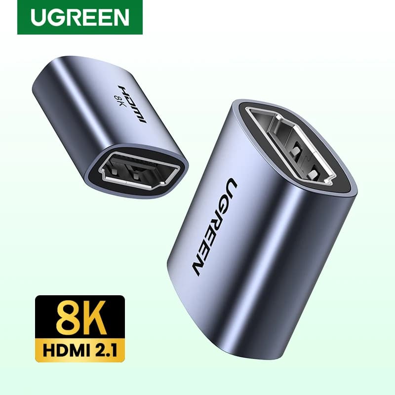 Accoppiatore compatibile HDMI 8K femmina-femmina connettore cavo di prolunga per PS5 PC TV Roku Stick Monitor Display connettore HD 2.1