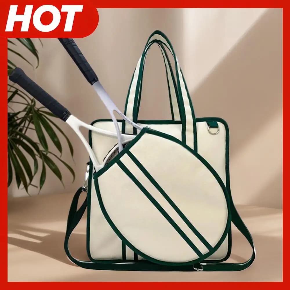 Borsa da Tennis Grande, Impermeabile, con Tracolla per Racchette, per Uomini e Donne