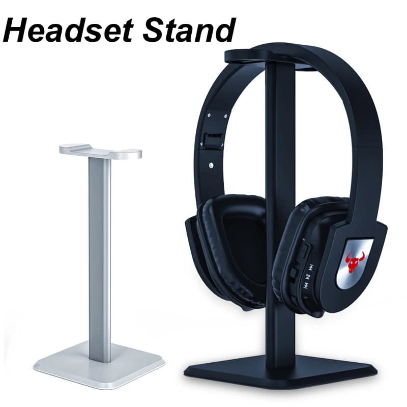 Universal Aluminum Bluetooth Headphone Headset Support for Rack HangerFor Gamer Hanger PC Gaming Mobile Phone