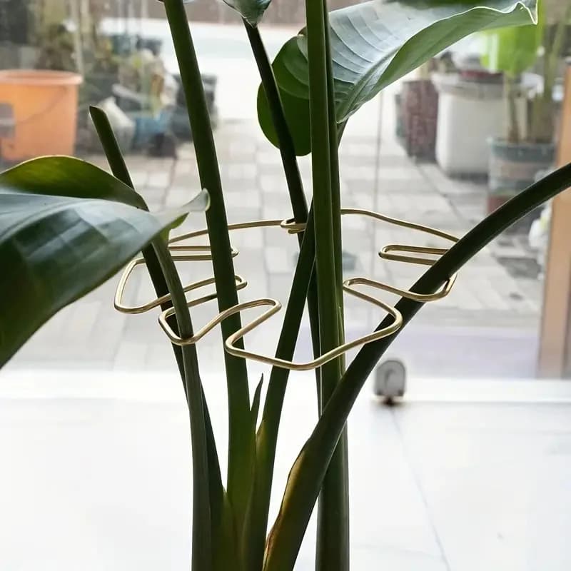 1 piece large support for suspended plants, iron hooks, suitable for decoration of flower pots, indoor and outdoor use