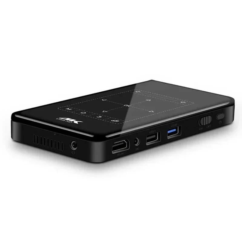 Miniature mini 3D home Android smart high definition mobile phone same screen projector