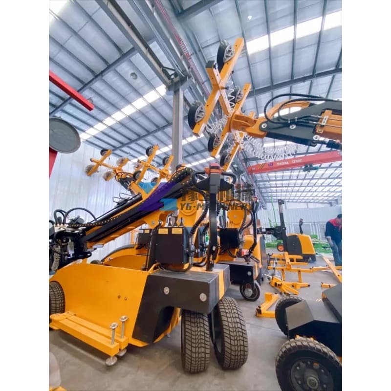 Spostare e installare gli aspirapolvere mobili per finestre Sollevare il robot aspirapolvere in vetro 600 kg per l'installazione del vetro