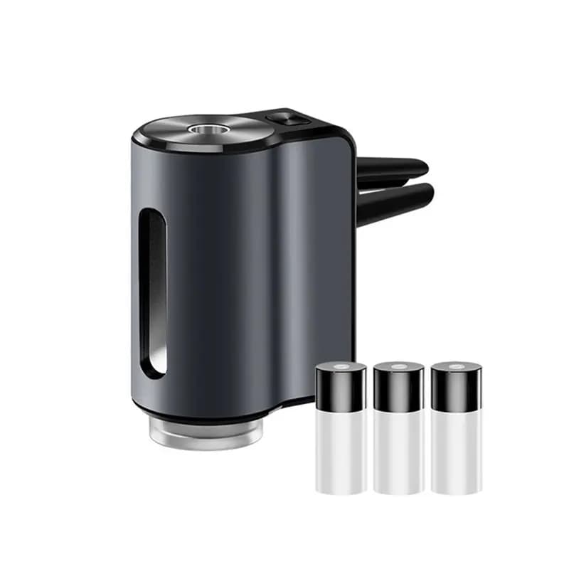 Diffusore per Auto con Fragranza Oceanica, Purificatore d'Aria Aromaterapico, Umidificatore con Oli Essenziali, Generatore di Ioni, Profumatore Montato