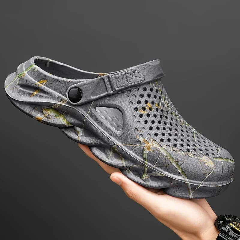 Sandali Estivi Traspiranti in EVA da Uomo e Donna Taglie Forti 46 47, Zoccoli e Infradito da Uomo, Scarpe Casual da Uomo