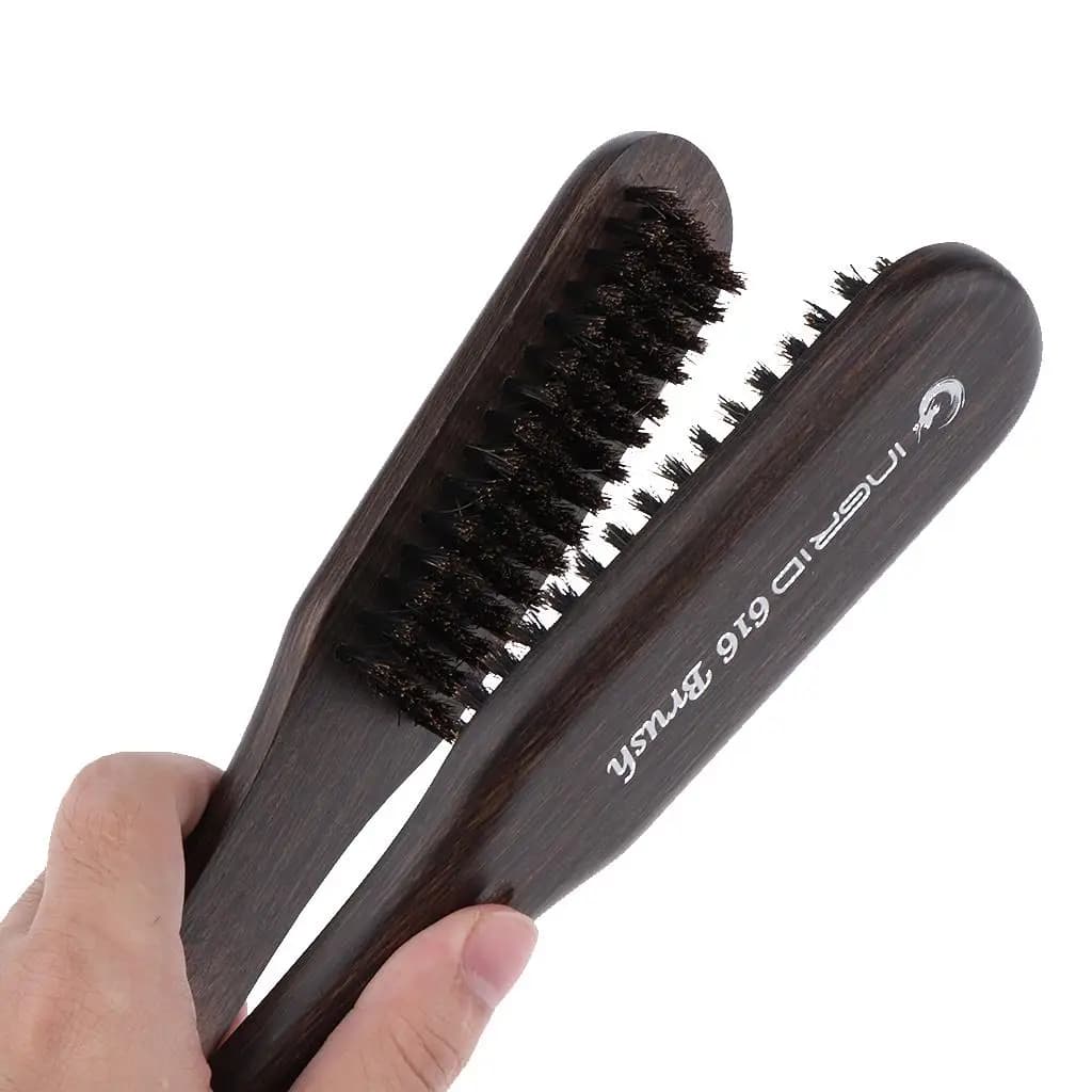V comb with Soft Antistatic Seeds for Leasing Hair, Professional Tool for Styling at Home