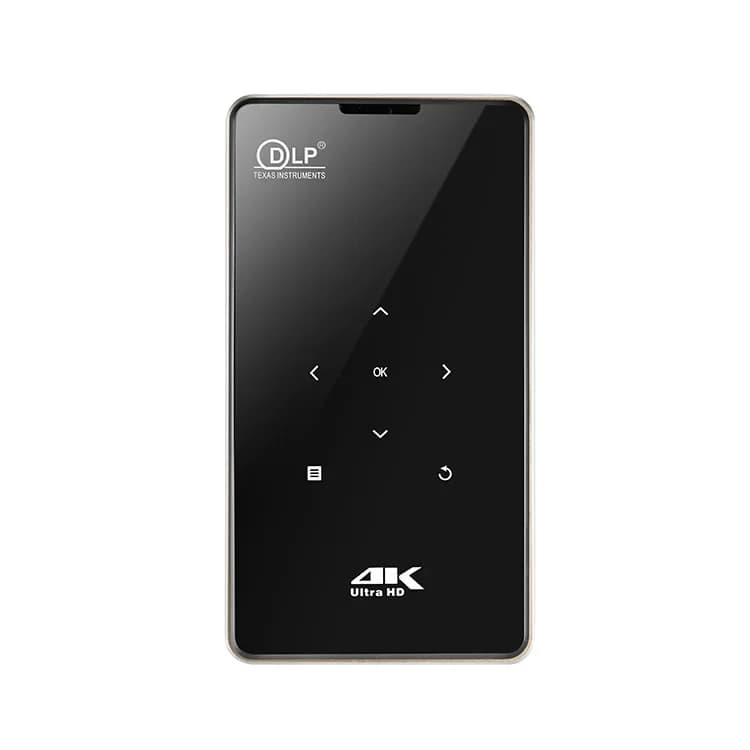 Proiettore Portatile P09 4K Mini DLP 1G8G Android Smart con Doppio WiFi e Correzione Trapezoidale