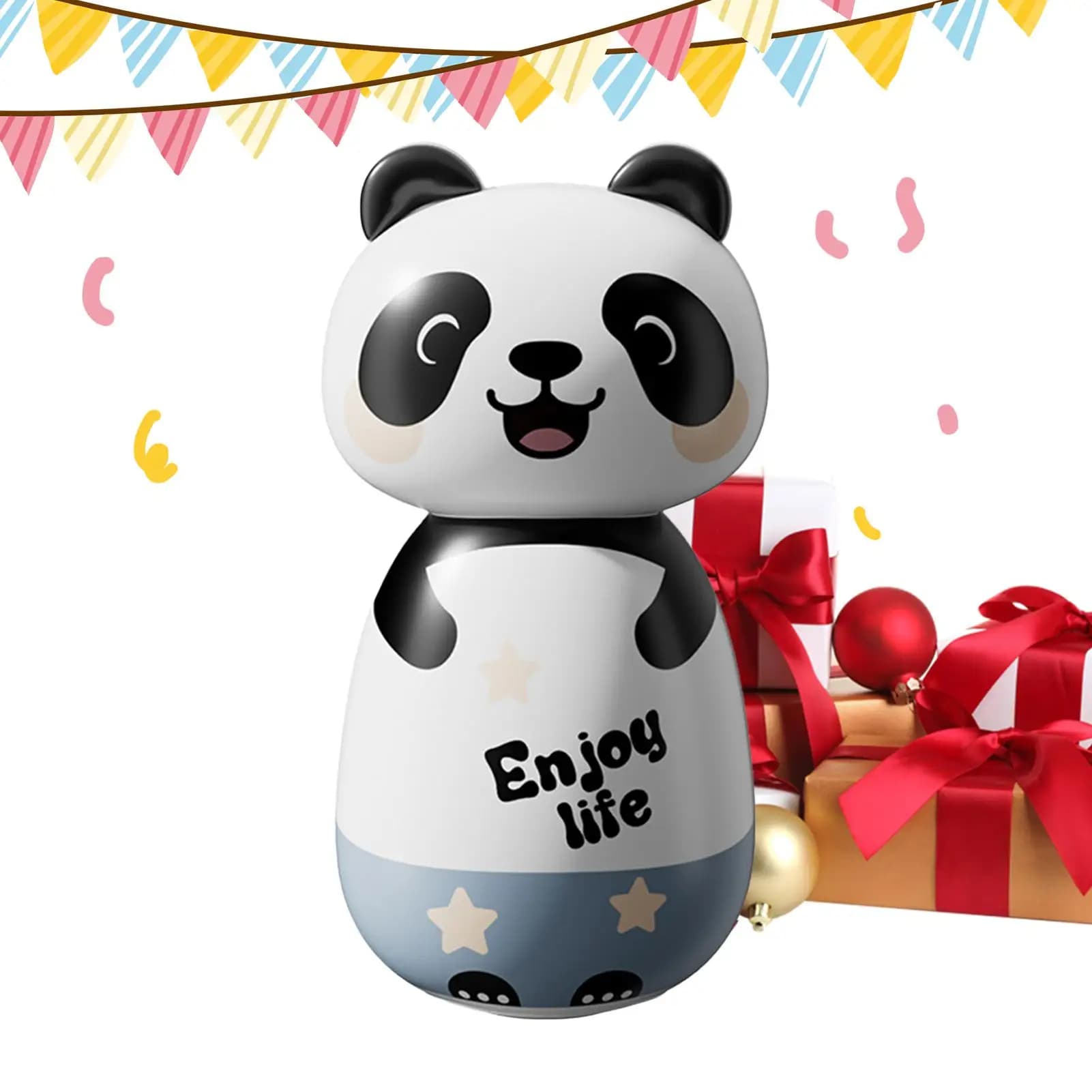 25.5 Inch Animal Shaped Children's Boxing Bag Sports Toys Standing Inflatable Boxing Bag for Play Gym Soccer Karate Indoor Game