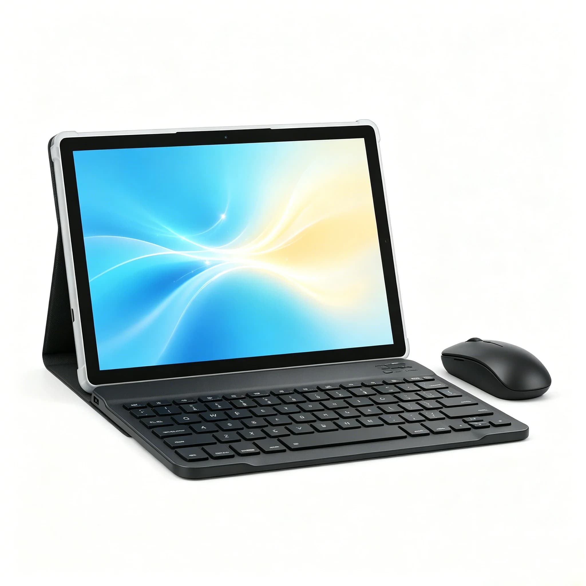 Tablet Android 15 Paitanry da 10 Pollici, Octa Core, 8GB RAM, 64GB ROM, Espandibile a 1TB, Allwinner A523, Dual Wifi 6, con Tastiera e Custodia