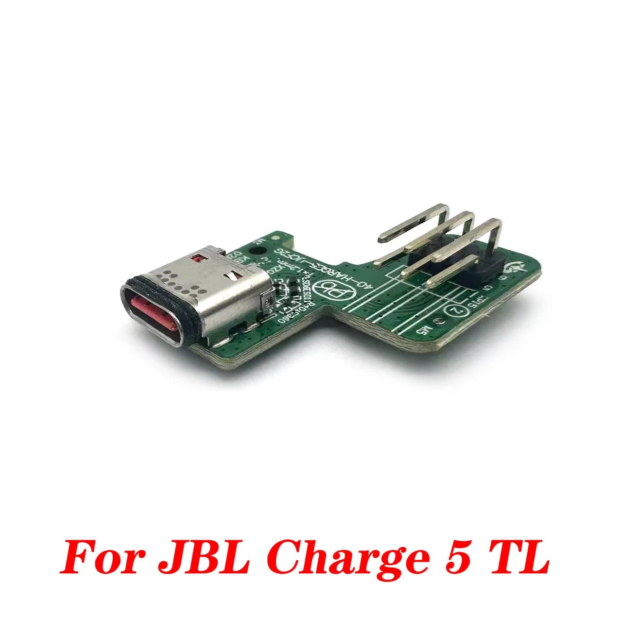 1 connettore per scheda di alimentazione per altoparlante Bluetooth JBL Charge 5 TL, porta di ricarica USB di tipo C