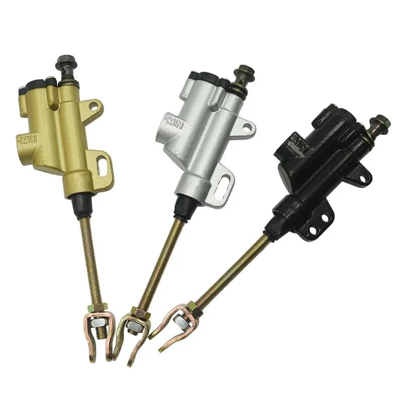 Pompa freno posteriore, pompa olio diritta, pompa freno a pedale integrata Accessori per bici da spiaggia ATV per moto fuoristrada 50-250CC