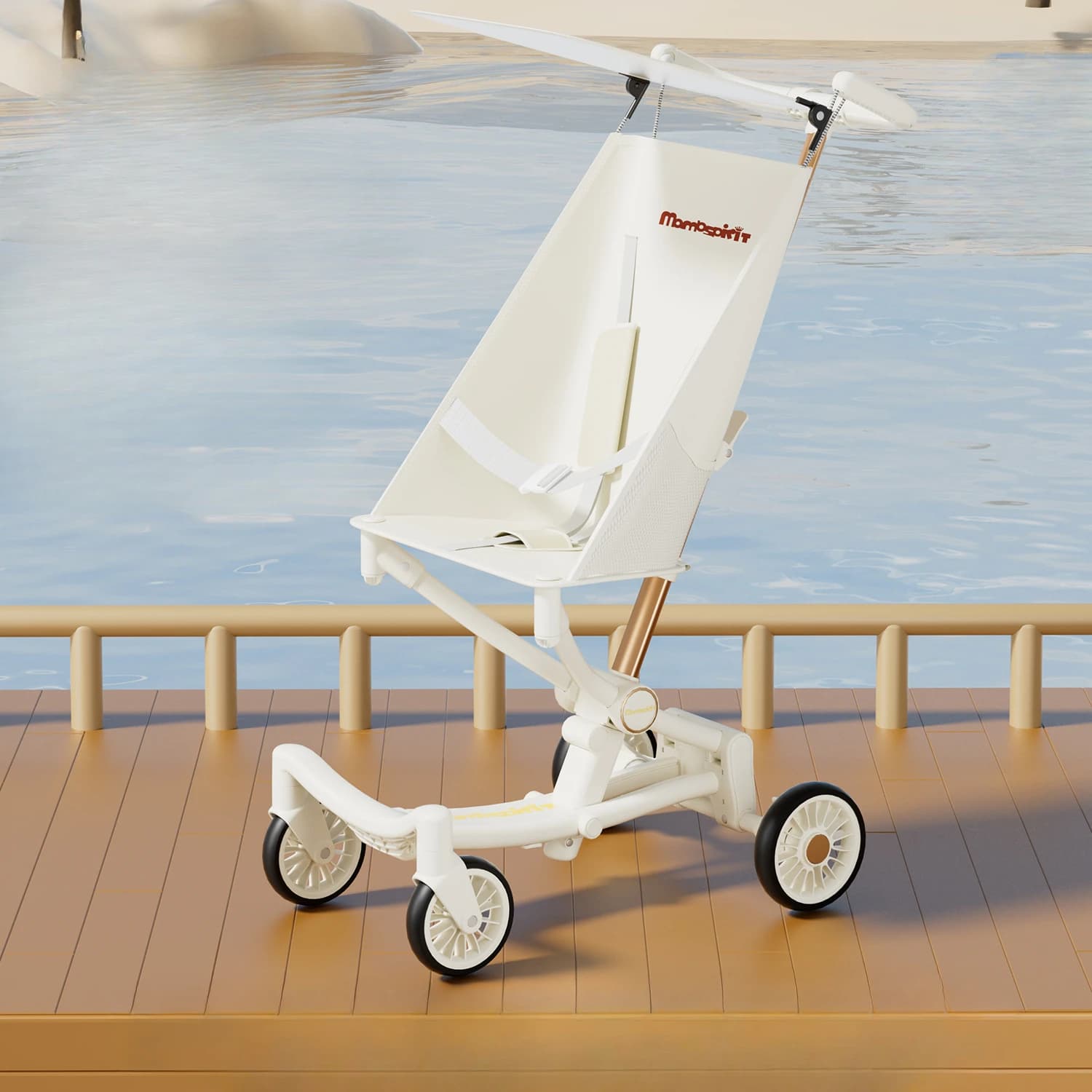Passeggino tascabile leggero e facile da trasportare passeggino semplice per bambini passeggino pieghevole da viaggio per auto a quattro ruote