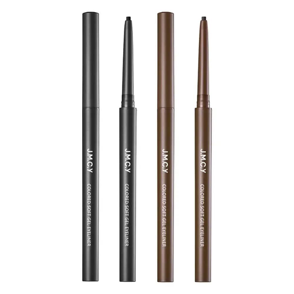 Matita eyeliner in gel a lunga durata, linee lisce e precise, eyeliner waterproof, punta ultra-sottile, eyeliner colorato a prova di sbavature