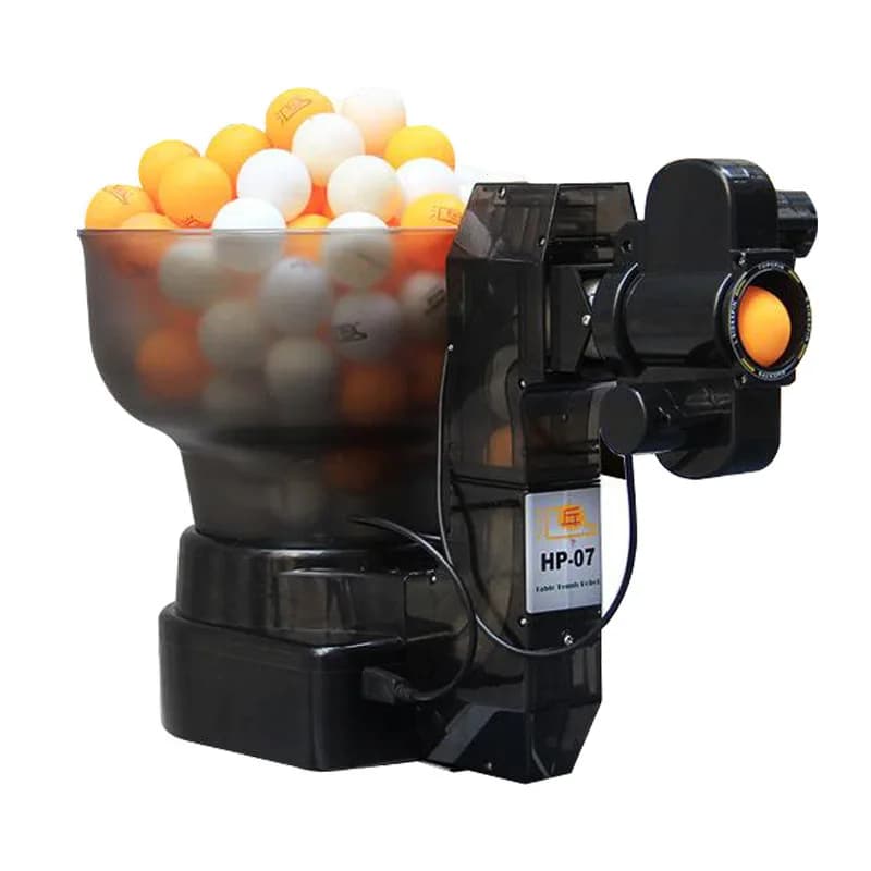 Hui Pong HP-07 Table Tennis Automatic Ball Machine Multi Rotation and Multi Landing Point Hui Serve Time Hui Xia