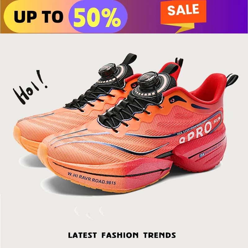 NUOVE scarpe da corsa da uomo sportive da maratona leggere e traspiranti comode da donna per allenamento atletico scarpe da ginnastica fitness piastra in carbonio