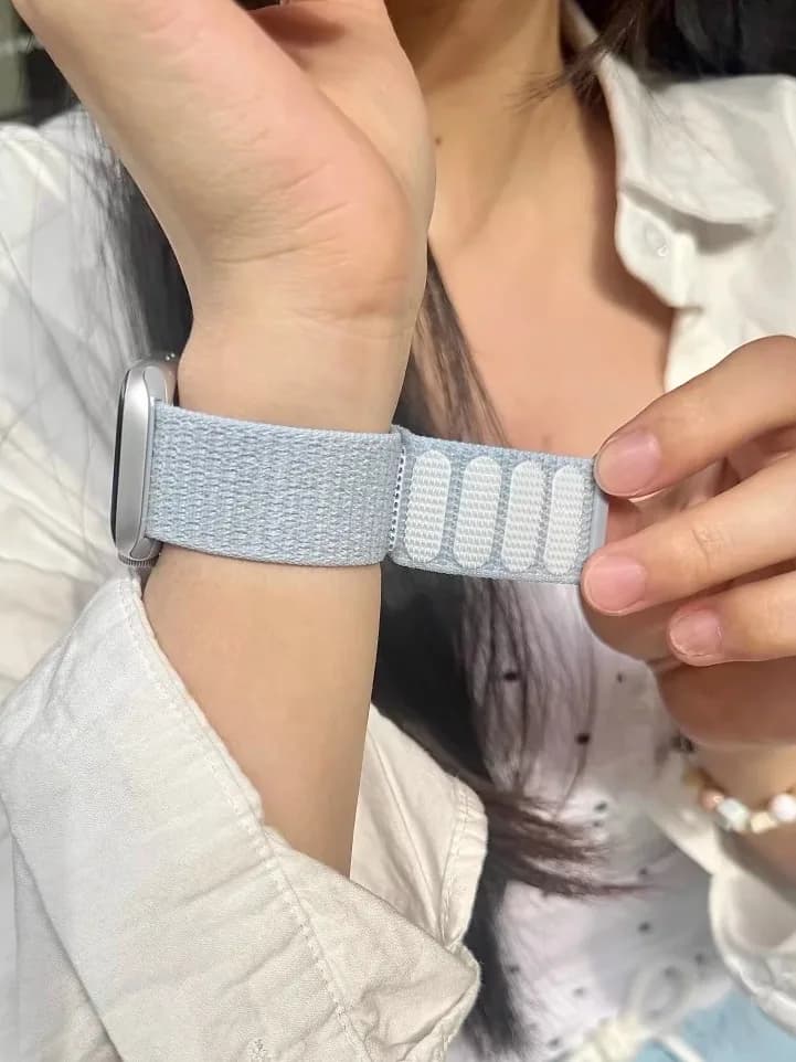Cinturino in nylon per cinturino Apple Watch Ultra 3 49mm 44mm 40mm 45mm 41mm 42mm-46mm Cinturini sportivi iwatch Serie 11-10-9 8 se 7 6 5 4