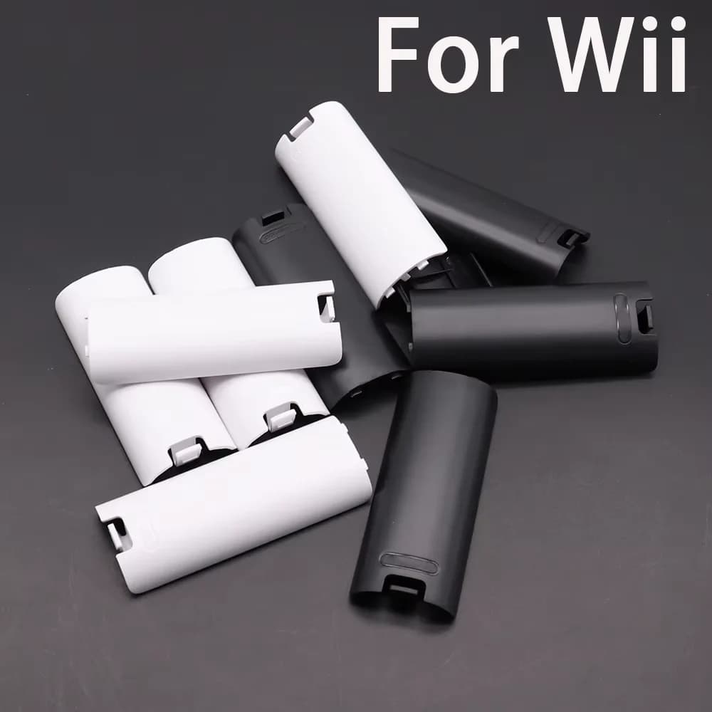 Battery Back Cover Replacement for PSP 2000 3000 Xbox 360 Controller Wii Remote, Durable Plastic Repair Shell Game Accessories