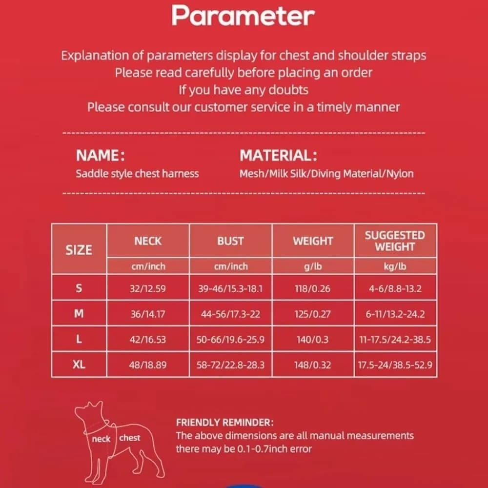 Kit di imbracatura per cani con colori impiombati Imbracatura per tracolla regolabile traspirante Imbracatura per addestramento a sella a prova di fuga