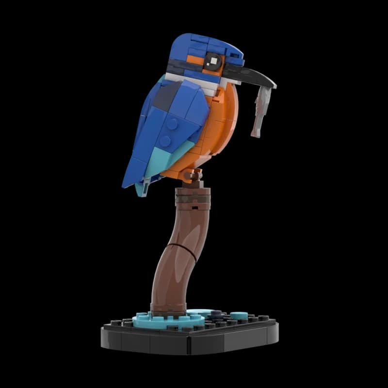 MOC Animali dei cartoni animati Blocchi di costruzione Simpatici insetti creativi L'oceano Modelli Decorazione Piccole particelle Puzzle Giocattoli per bambini Regalo